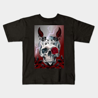 Black magic Skull Kids T-Shirt